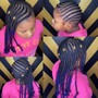 Kid's Lemonade Braids (With Extensions)