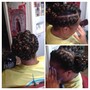 Feed-in braids(2 braids)+$5 for each additional braid)