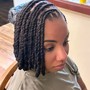 Loc Retwist w/ Detailed Style