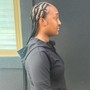 Box Braids (only top of head) No sides or back