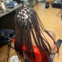 Feed in braids