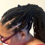 Small Senegalese twist (shoulder length)