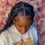 Braids on natural hair (Adults)