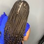 Medium Box Braids