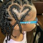 Kid's Braids style (hair included)