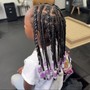 Loc Style with Braiding hair