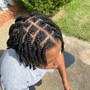 Invisible Locs on natural hair