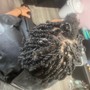 Hot Oil Treatment+ Double Strand Twist