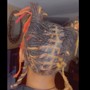 Fulani braids w/ quick weave