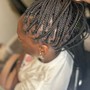 Stitch Braids W/Partial Sewin