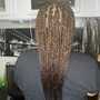 Men Box Braids. ( on natural hair )