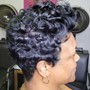 Shampoo/Style On Relaxed Hair