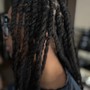 Takedown box braids