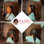 Natural Hairstyle: 2-Strand Twist with Added Hair