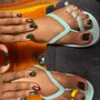 Satin feet Pedicure