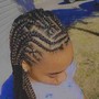 Cornrows WITH extensions