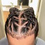 Jumbo knotless Braids