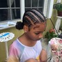 Medium Goddess knotless plaits