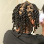 Starter Locs ( Longer than mid-back length)