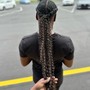 Stitch feed in braids up to 6 braids