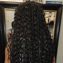 Crochet Braids, w/Individual Perimeter