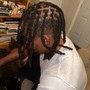 Loc Re-twist Small locs/ Half Head