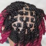 Locs half of your head