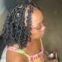 small Lemonade braids w/ knotless