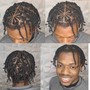 Loc retwist/2strand (short)