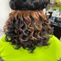 Curly Spiral Perm