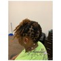 Feed in Braid Ponytail