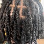 Natural Hair Mini Twists