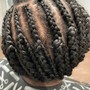 2-4 Cornrows