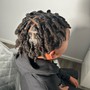 Natural Retwist NO STYLE ( HALF-Head of Locs )