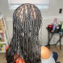 Large Mid-Back Knotless Braids