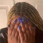 Jumbo Box Braids/Single braids