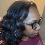 Half feed In Half Sew In