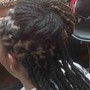 Loc Retwist (Crown, shorter than shoulder length)