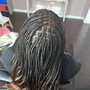 Senegalese twist small boho