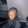 Adults cornrow  (natura hair)