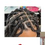 Dreadlock retwist (for short hair only)