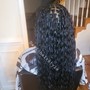 GYPSY  braids mid-back length