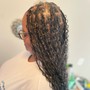 Small Knotless Braids - Mid back length