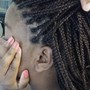 Loc Color Service w/Retwist &amp; Style