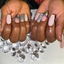 Freestyle Full set of Acrylic Nails