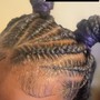 Fulani braids medium