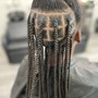 Feed in Ponytail Braids (Medium)