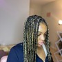 Boho knotless braids small size X-Pression Braiding Hair Included