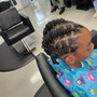 Kids Braid Style with Extensions