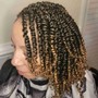 Faux Locs style